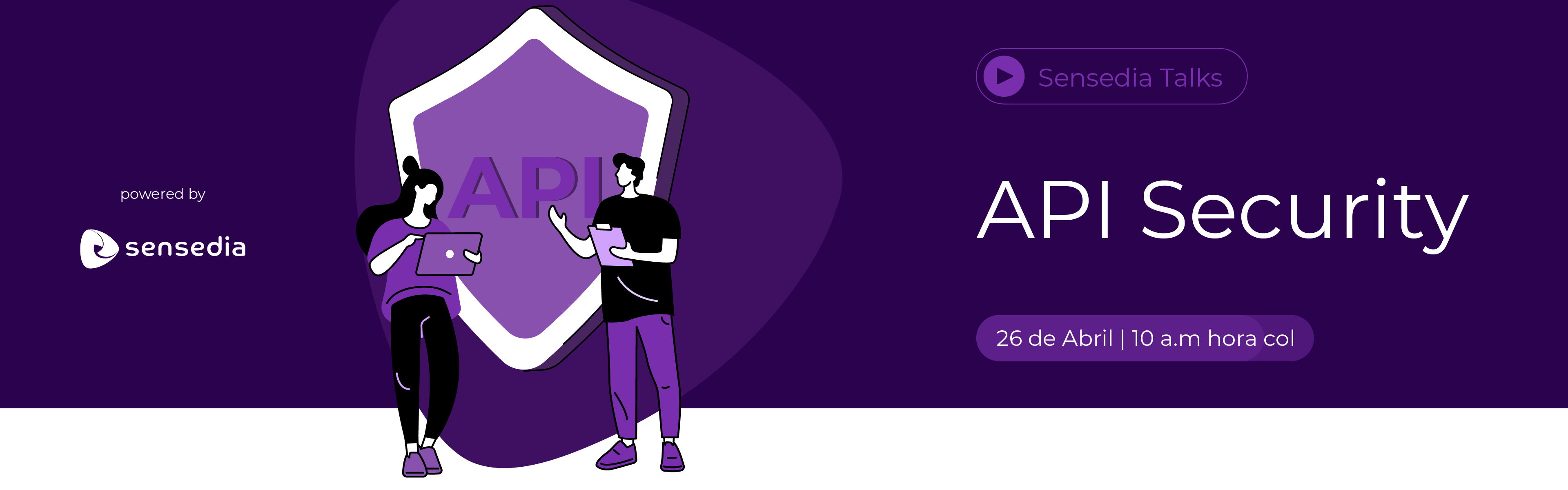 1.1 Header LP Sensedia Talks API Security Abr 22